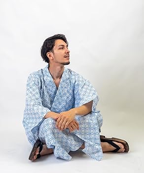 Amazon | 【浴衣+帯+下駄+腰紐】【Ummm.絞り調メンズ浴衣】お仕立て