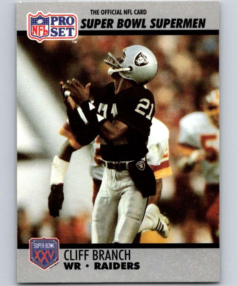 Amazon.com: 1990 Pro Set Super Bowl 160 Football #46 Cliff Branch