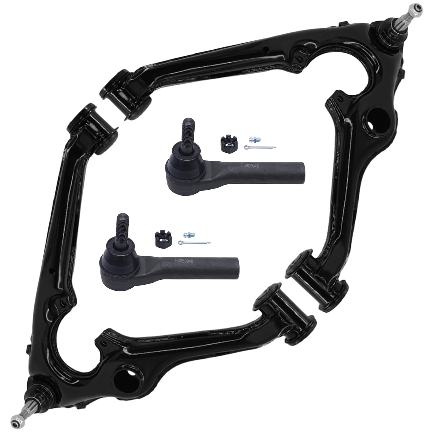 Detroit Axle - 4pc Front End Suspension Kit for 14-18 Chevy Silverado 1500
