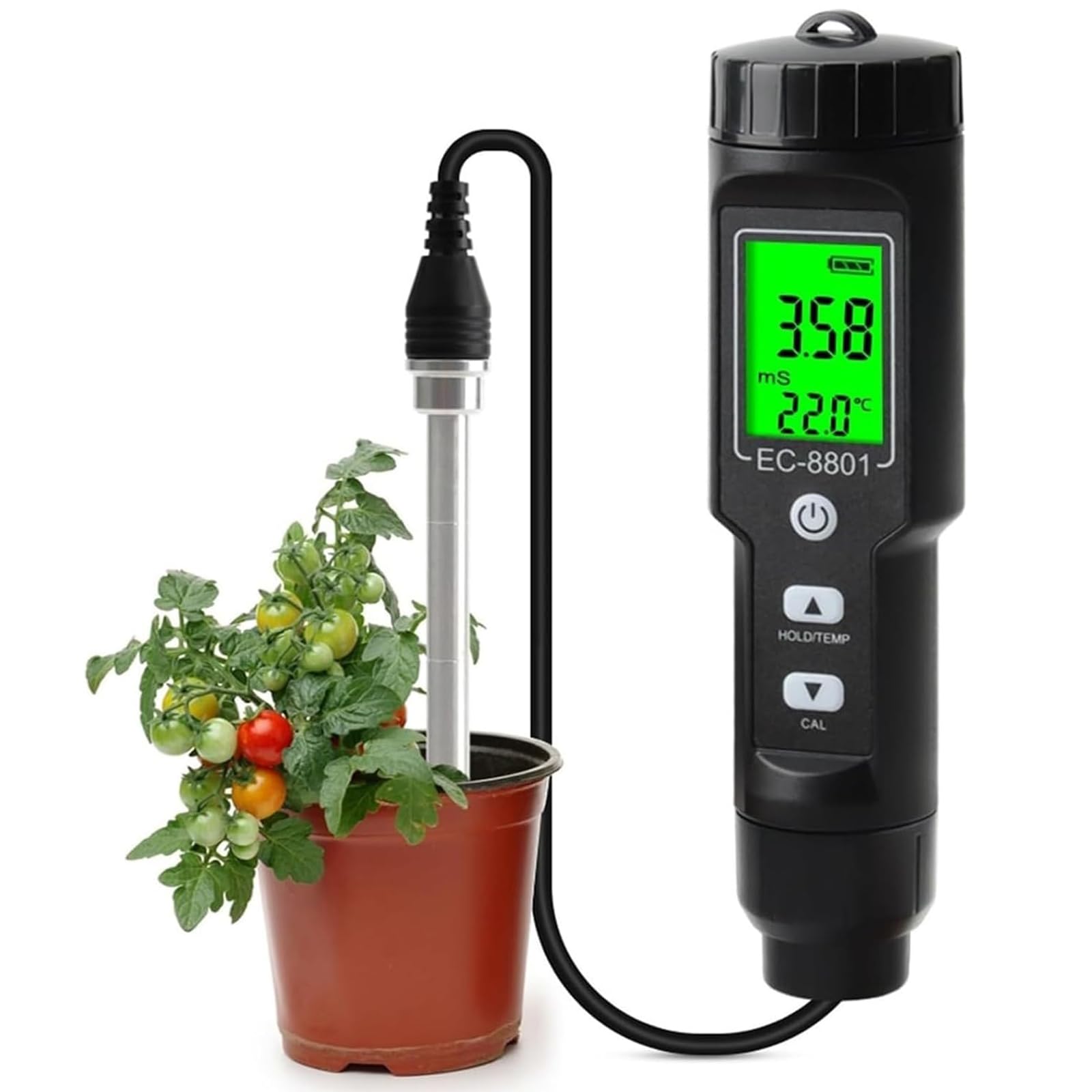 Éviter le surdosage grâce au testeur EC de sol numérique