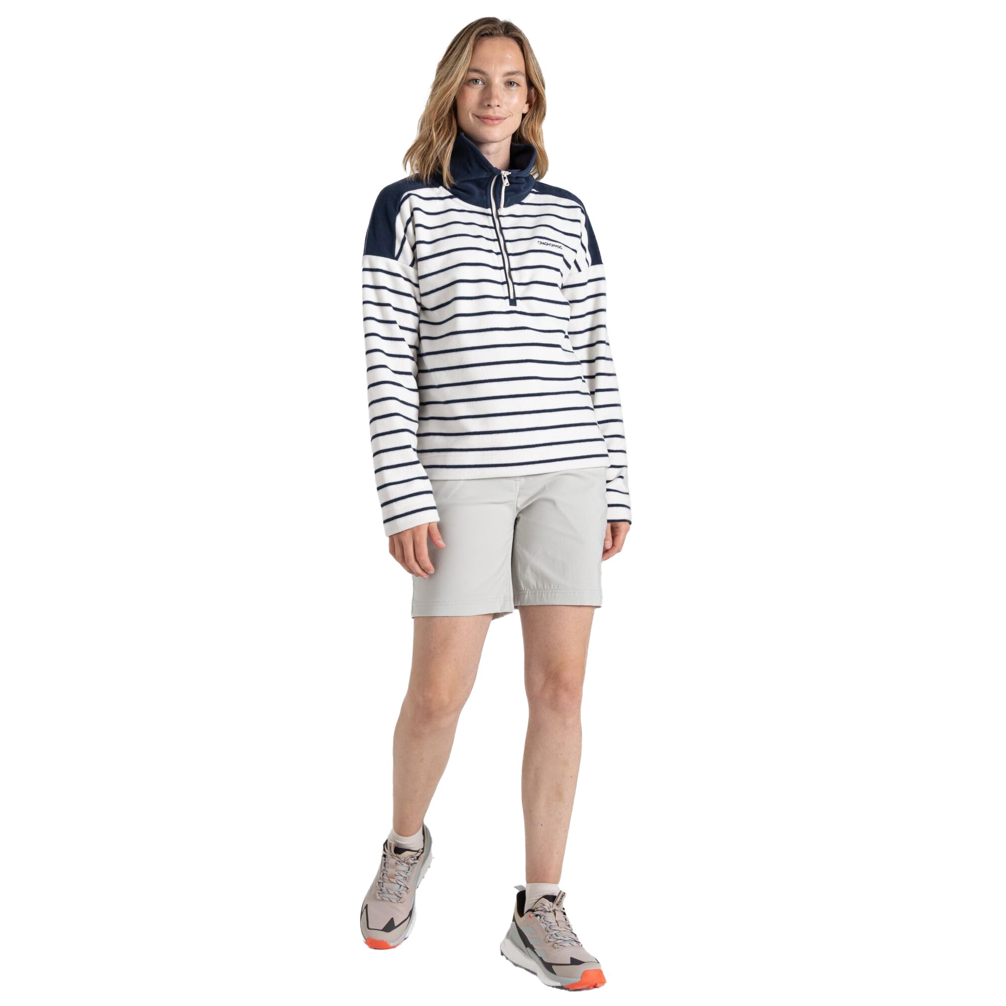 Craghoppers Lily-Chaqueta de Forro Polar con Media Cremallera para Mujer Jersey