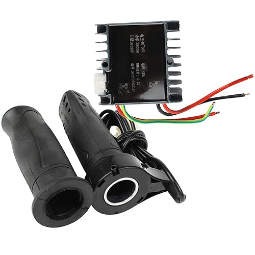 Miniatura 4 de Motor cepillado caja de controlador con agarre del acelerador para triciclo eléctrico (48-60V 1500W)
