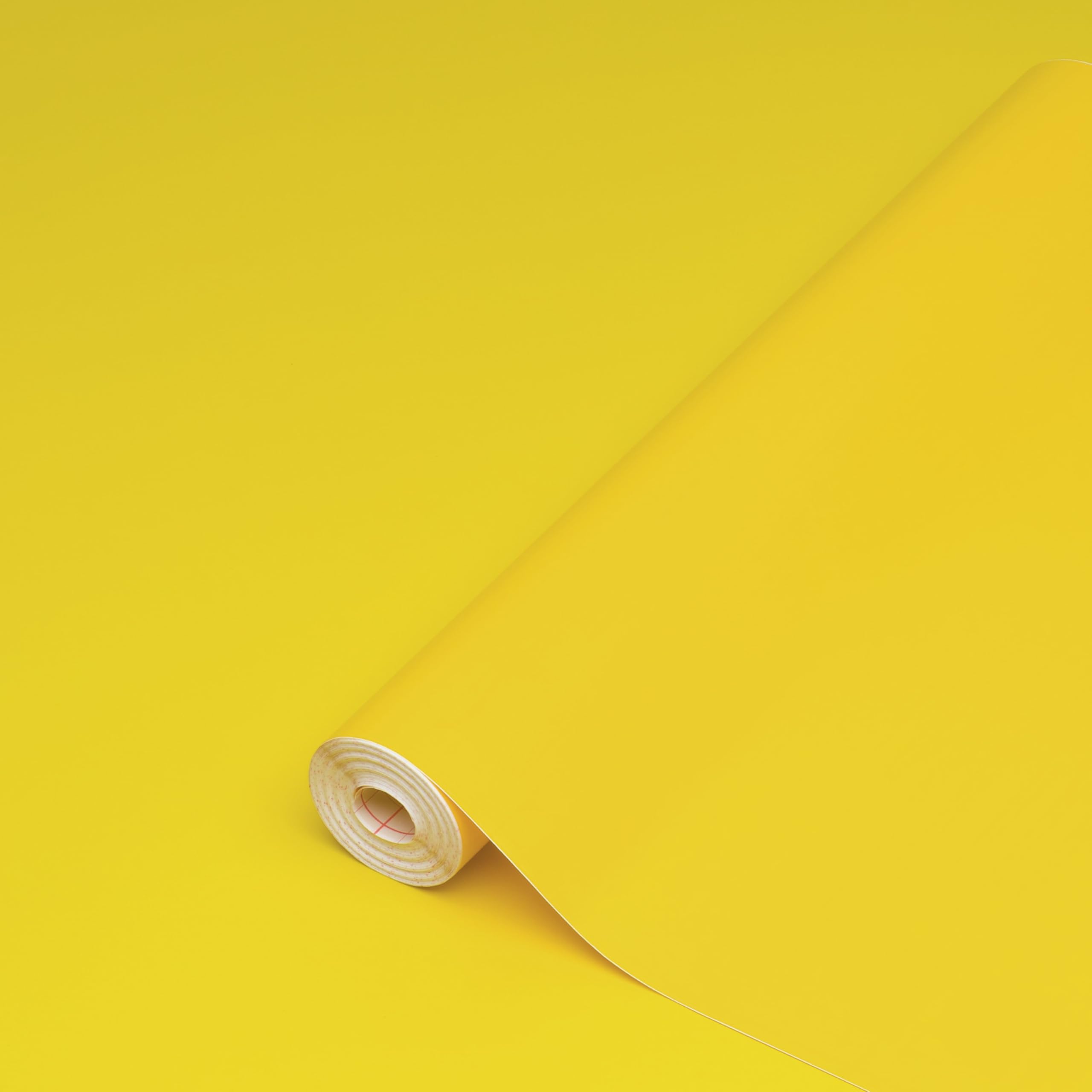 d-c-fix Möbel-Klebefolie Ceylongelb, 45 cm x 15 m - abwaschbare und Selbstklebende Deko-Folie für Küche, Schrank, Tisch & Fensterbank - modern & nachhaltig