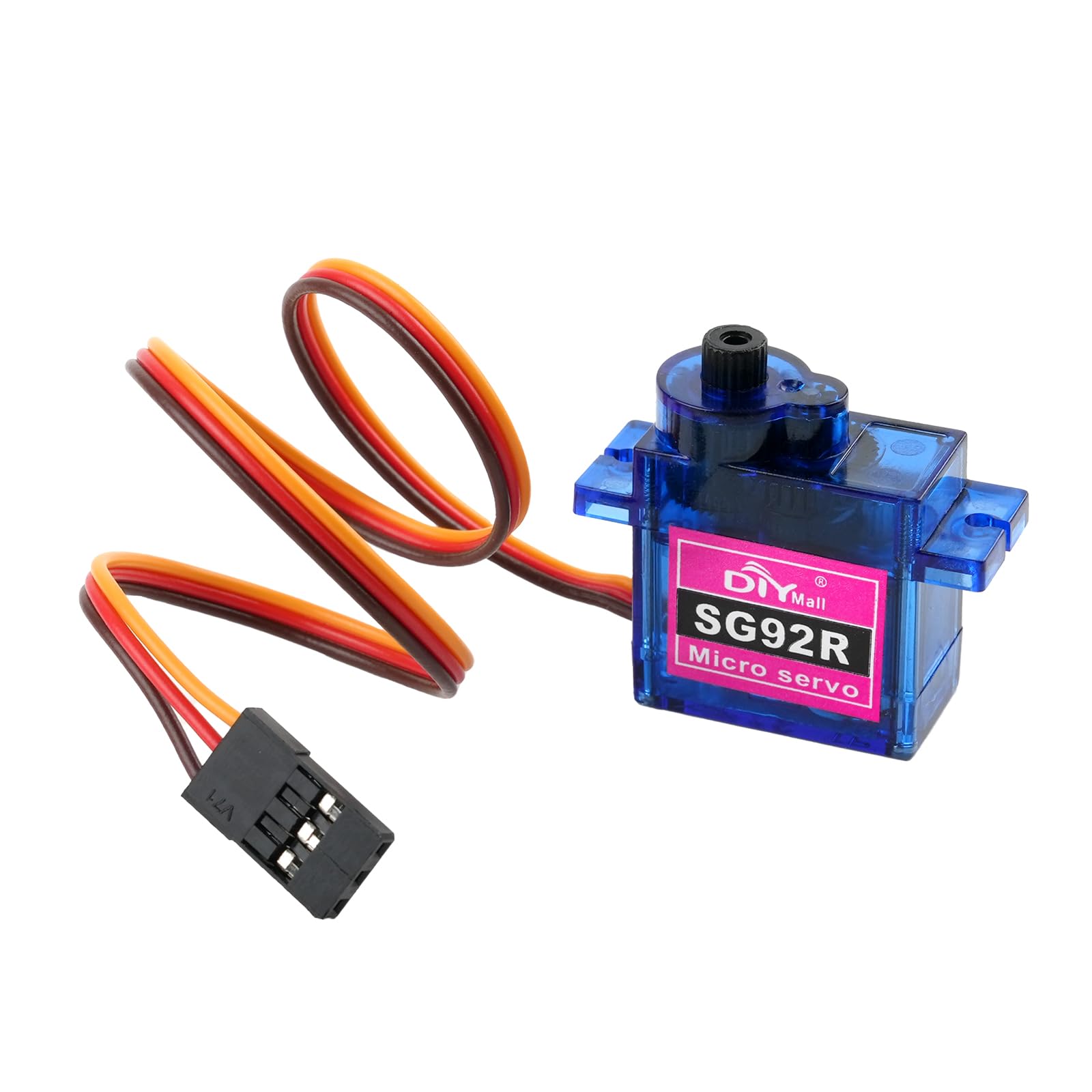 Lot de 10 micro servomoteurs analogiques SG92R 9G 360° rotation continue pour Arduino