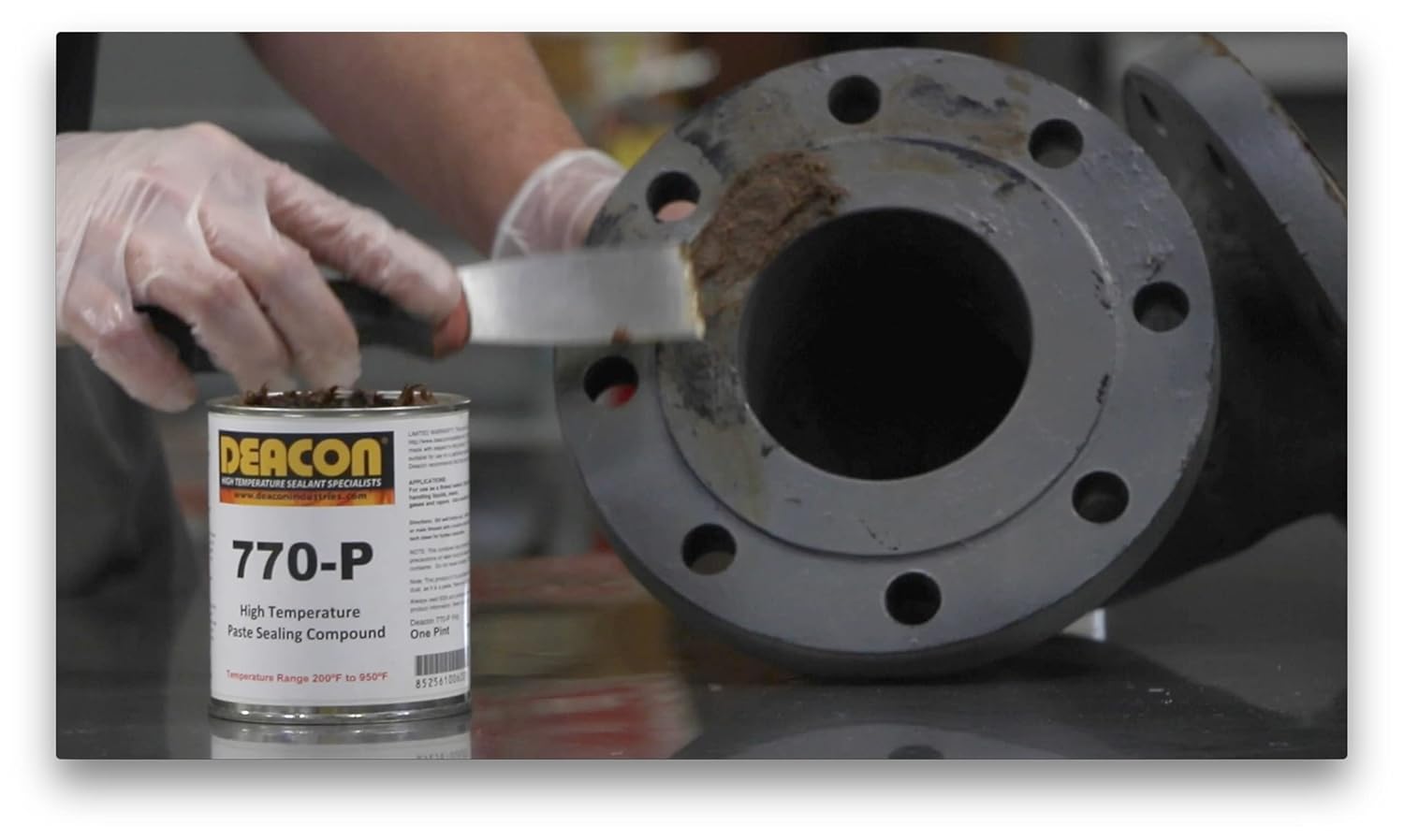 Deacon 770-P - High Temperature | Paste Sealant | High Pressure | Resin Base | NPT Pipe Fittings | 1 Quart…
