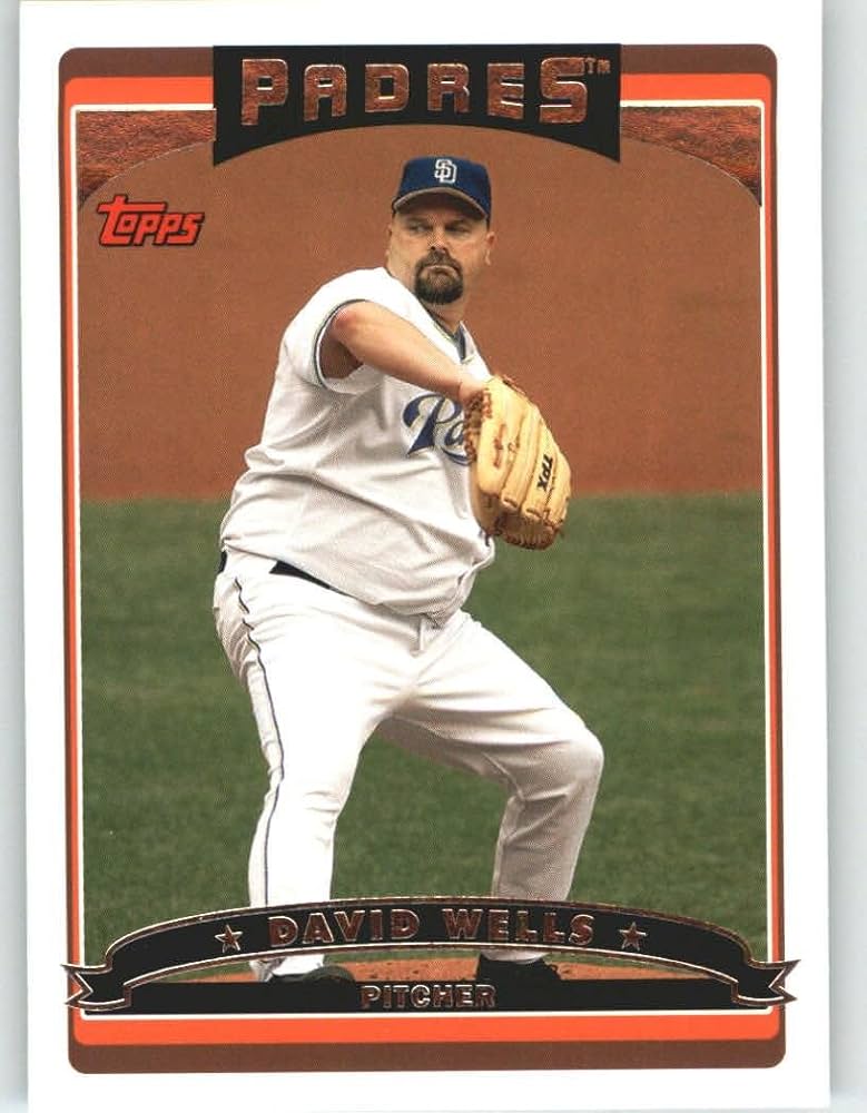 メジャーリーグ　カード　David Wells 2006 Topps Update #14 David Wells - Boston Red Sox (Baseball