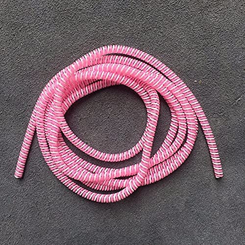 Finate Spiral Triple Color (1 Pcs) 2 Meters Each-Full Size Cable Cord Charger Protector Saver Winder for Charging Cables & Earphone (Pack of 1) Color: Available as per Stock