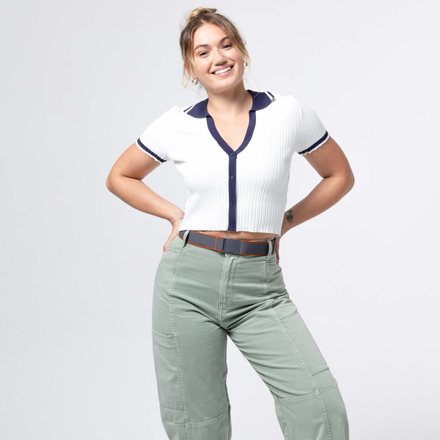 Arcade Belts A2 Unisex Adventure Belt: Heavy Duty Stretch, Metal Free Buckle