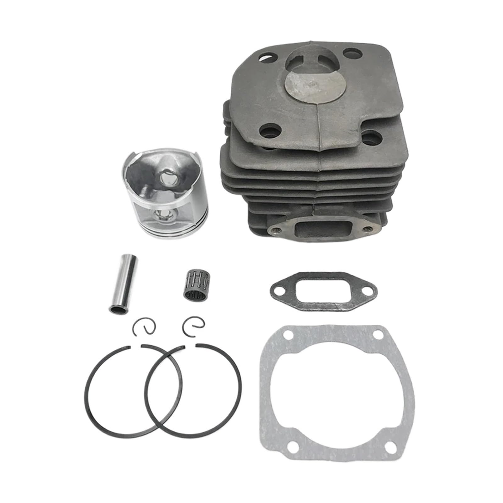 Pieza DE Recambio Kit de Juntas de pistón de Cilindro de 48mm, 50mm, 52mm, Adapted con Sierras de Cadena 362 365 371 372#503939372, Pasador de Anillo/retenedor de Dedo(50MM Cylinder 372)