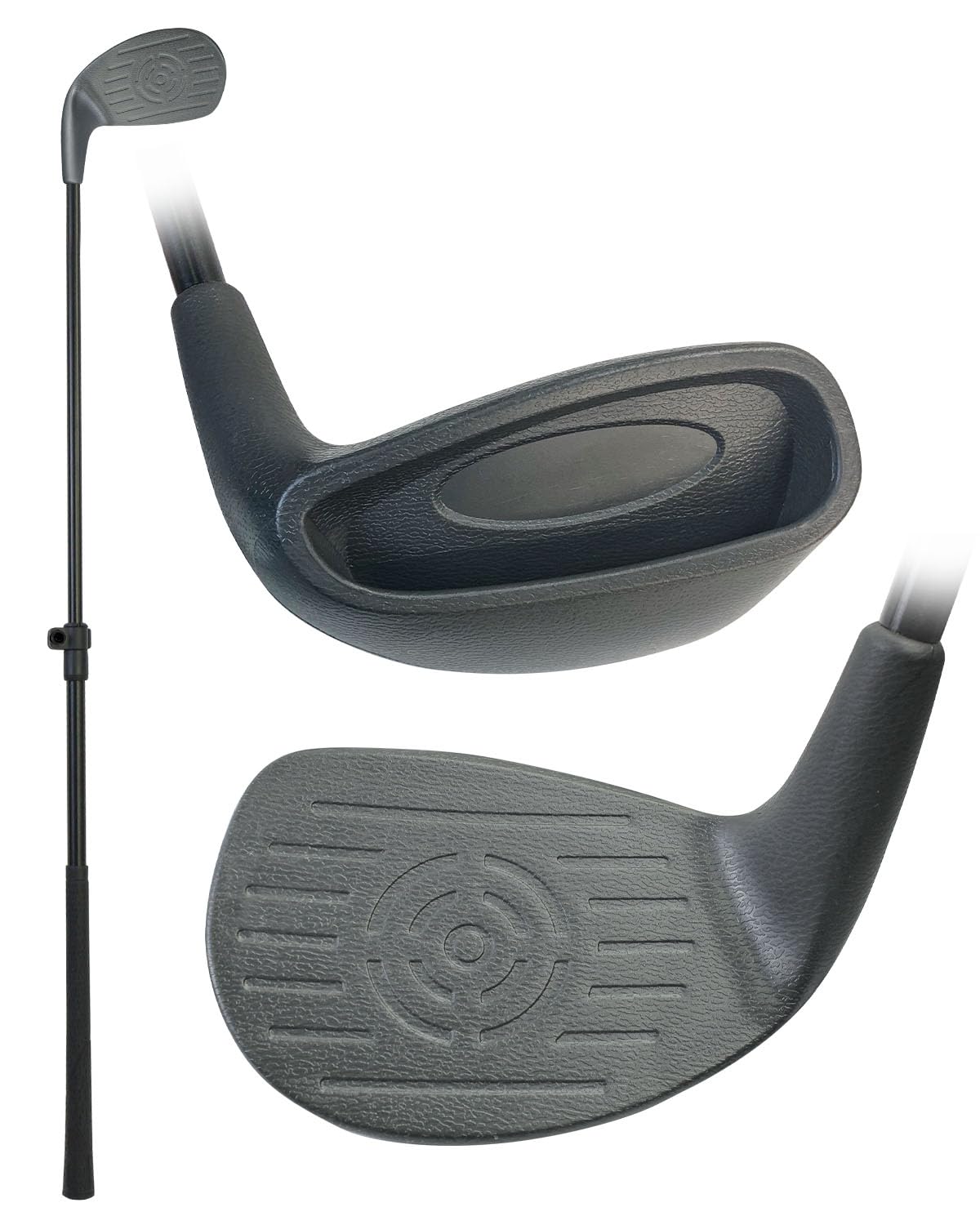 KOFULL Adjustable Minigolf Schläger Golfschläger Golf Iron, 21-36 Zoll Familien-Hinterhofspielset