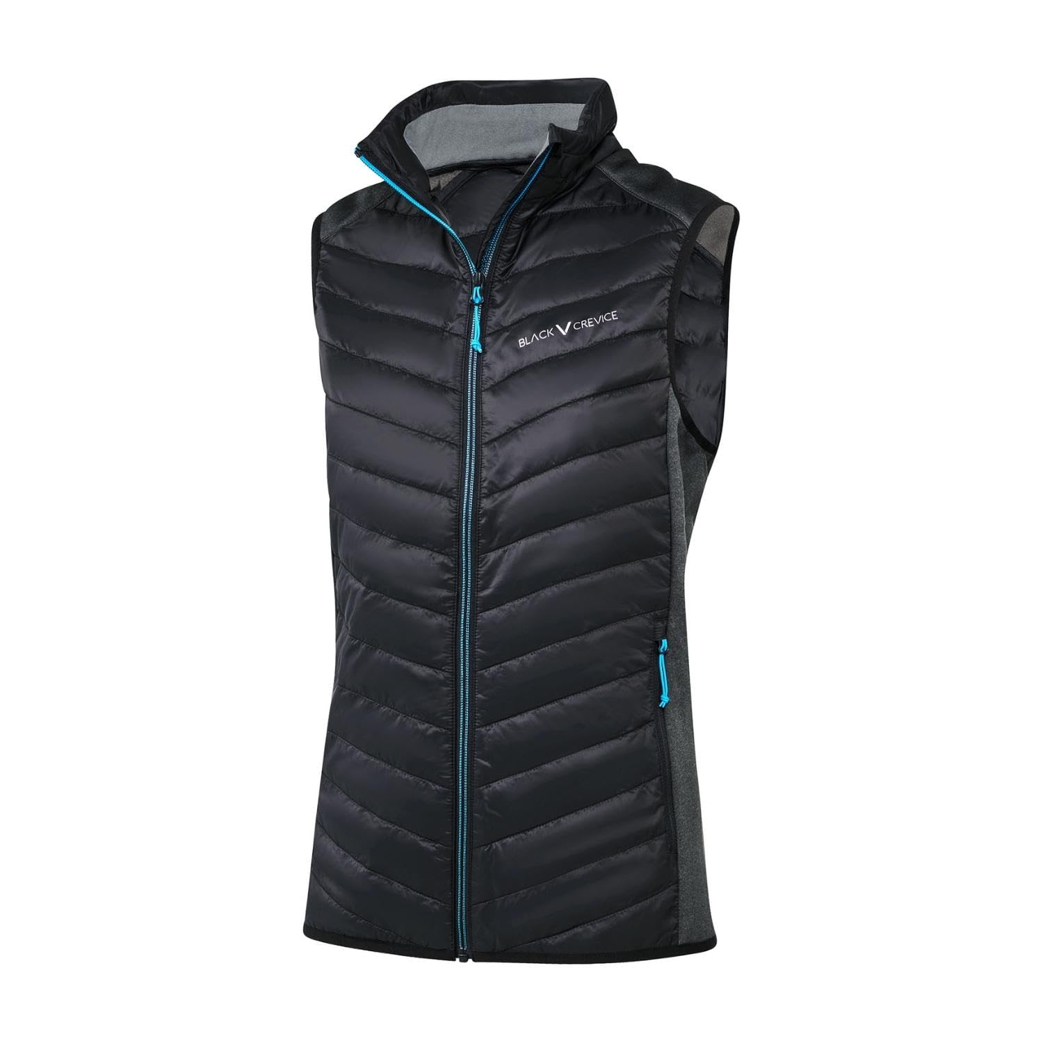 Black Crevice Damen Ärmellose Weste