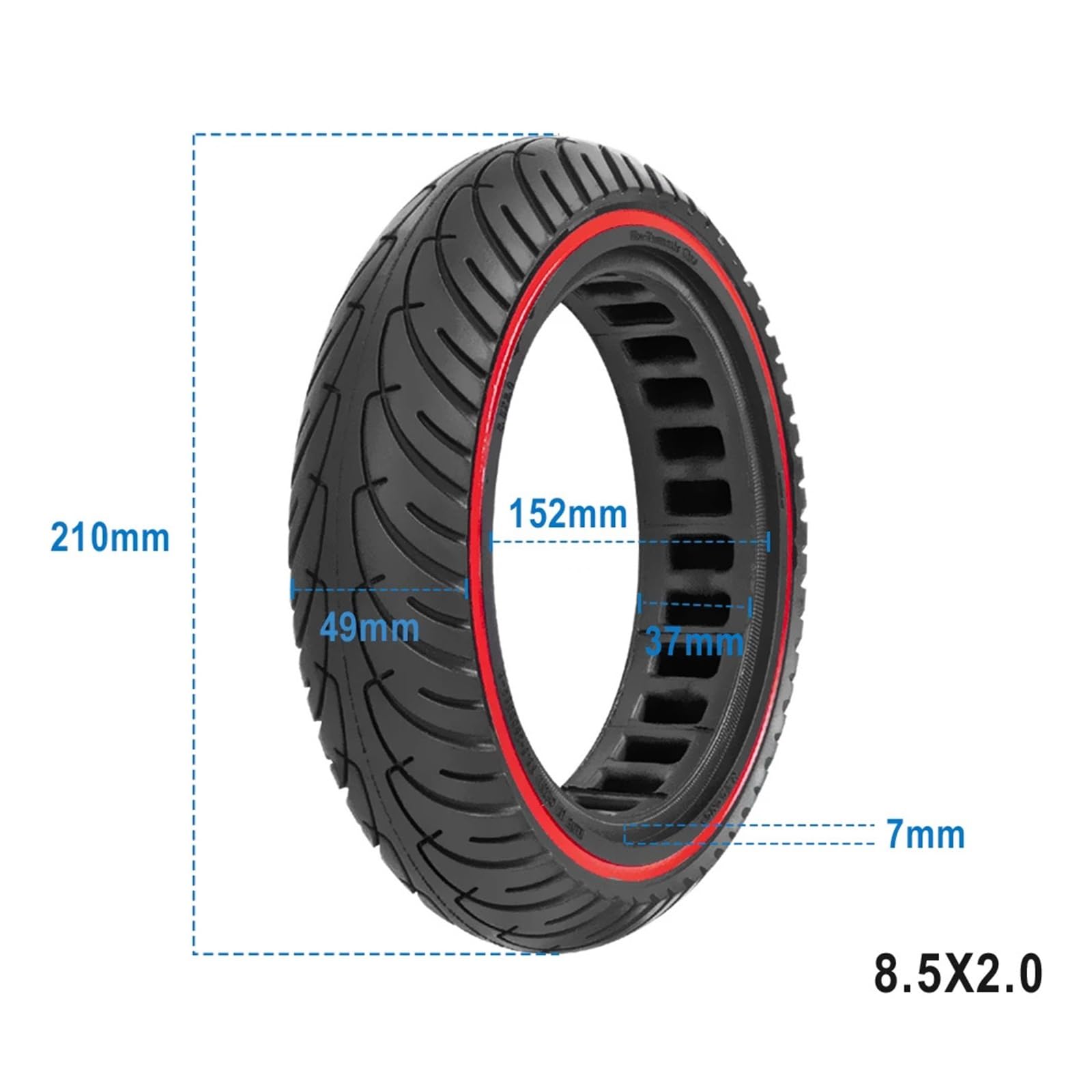 Neumático Sólido,Compatible With Patinete Eléctrico,for Xiaomi,