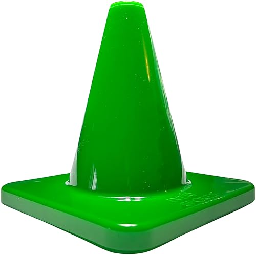 Miniatura 16 de LVL10 Pro - Conos de entrenamiento de fútbol de 6 pulgadas para deportes, para ejercicios de baloncesto, fútbol, baloncesto y agilidad, marcadores