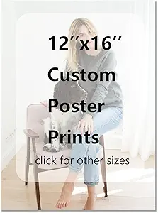 GZZFXXD Personalized Custom12''x16'' Canvas Prints with Your Photo/your Image Large Wallart Wall Decor for Bedroom Dining room Living room Children's room(Unframed)