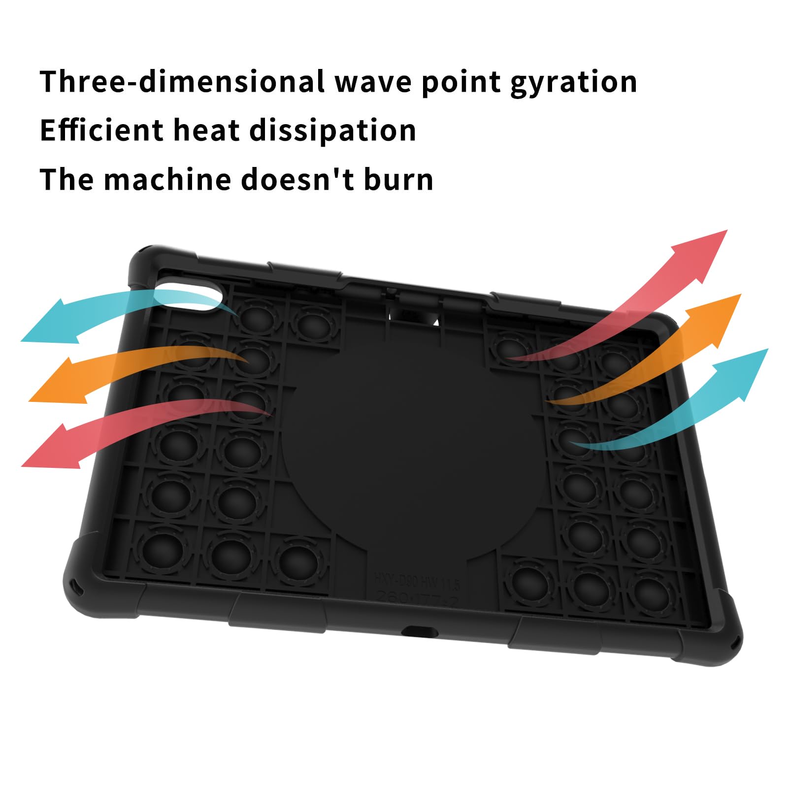 Custodia Per Teclast T40HD, 10.4 Inch, Cover Tablet Teclast T40HD, Copertura Protettiva Pieghevole Con Supporto Per Matita E Cinturino Da Polso, Protezione Completa. (Blu - Foto 11