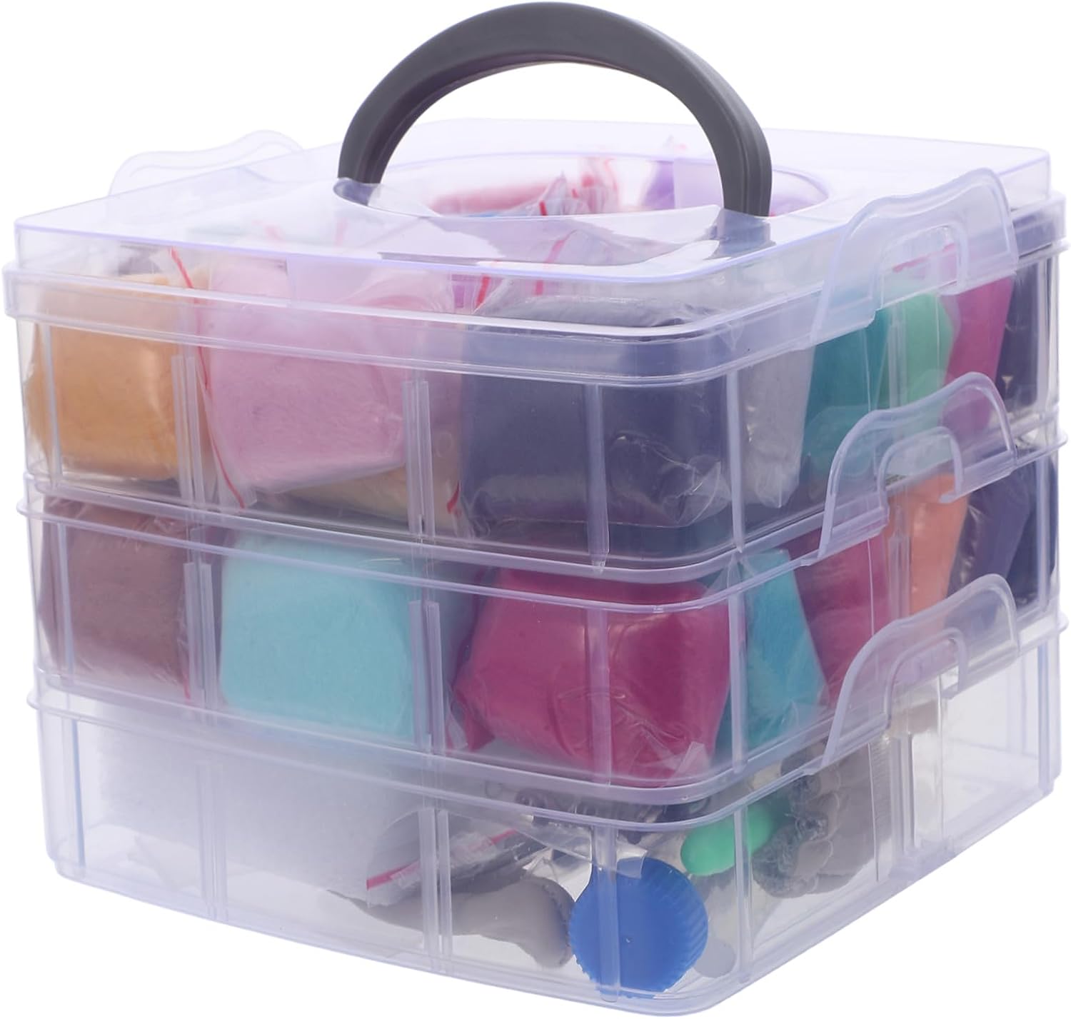 ULDIGI Beginner Needle Felting Kit with Colored Wool Colors DIY Wool Felting Tools Set for Handmade Crafts Portable for Creative Family Fun and Easy Entry