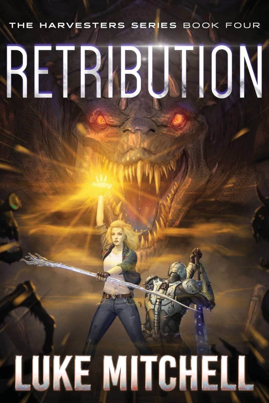 Retribution: A Post-Apocalyptic Alien Invasion Adventure: 4 (The Harvesters Series)
