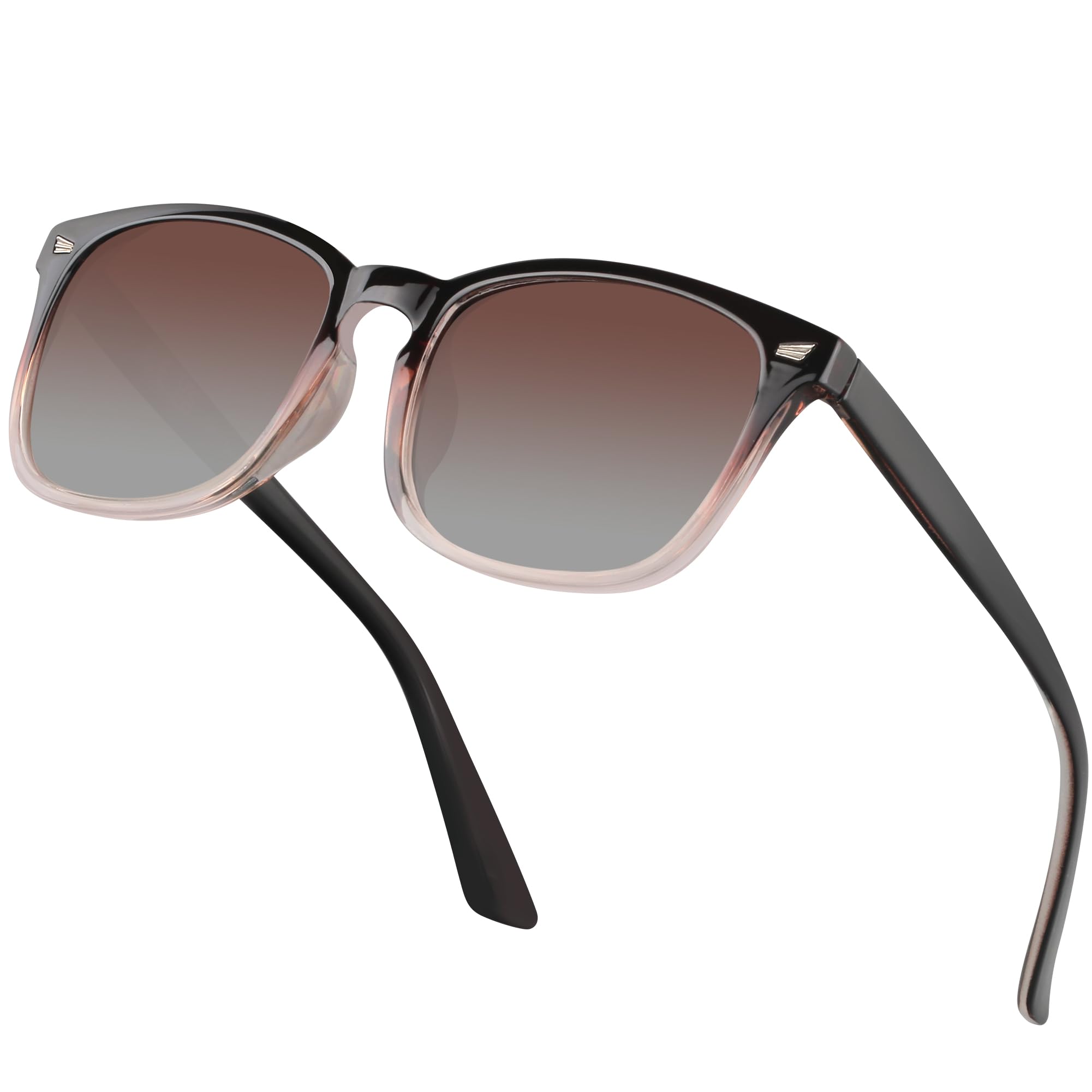 Gafas de Sol Mujer Polarizadas - Rectangulares Gafas Retro de Conducir Protección UV400