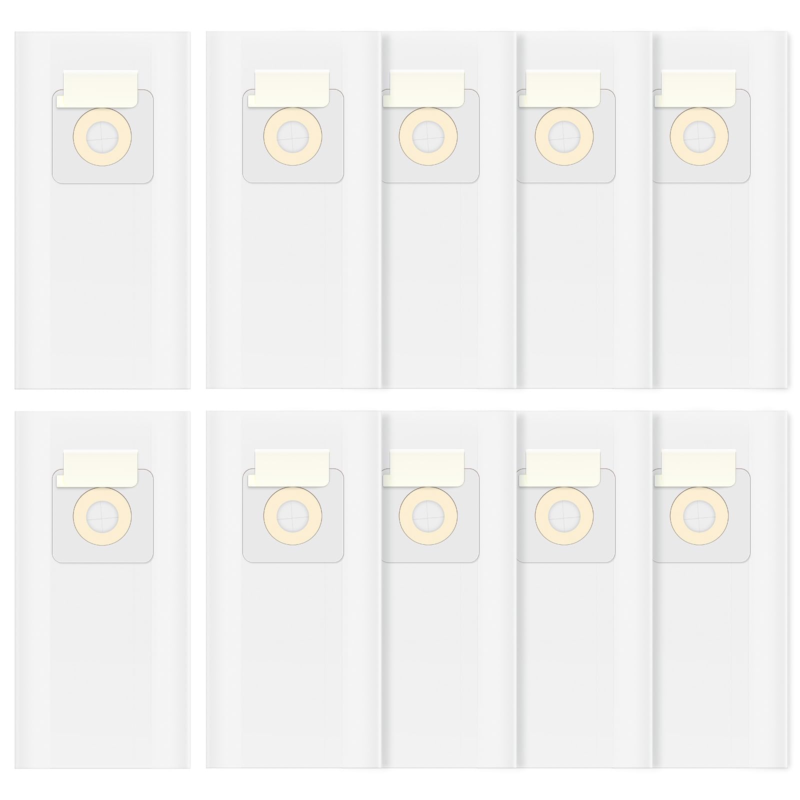 10Pack Style 7 Vacuum Bags for Bissell PowerForce 32120 1739 3522 3525 71Y7 PowerGlide 3545 Plus 3350 3550 3553 Lift-Off 3554 Powertrak 6592 Powerlifter Pet 2019 Series