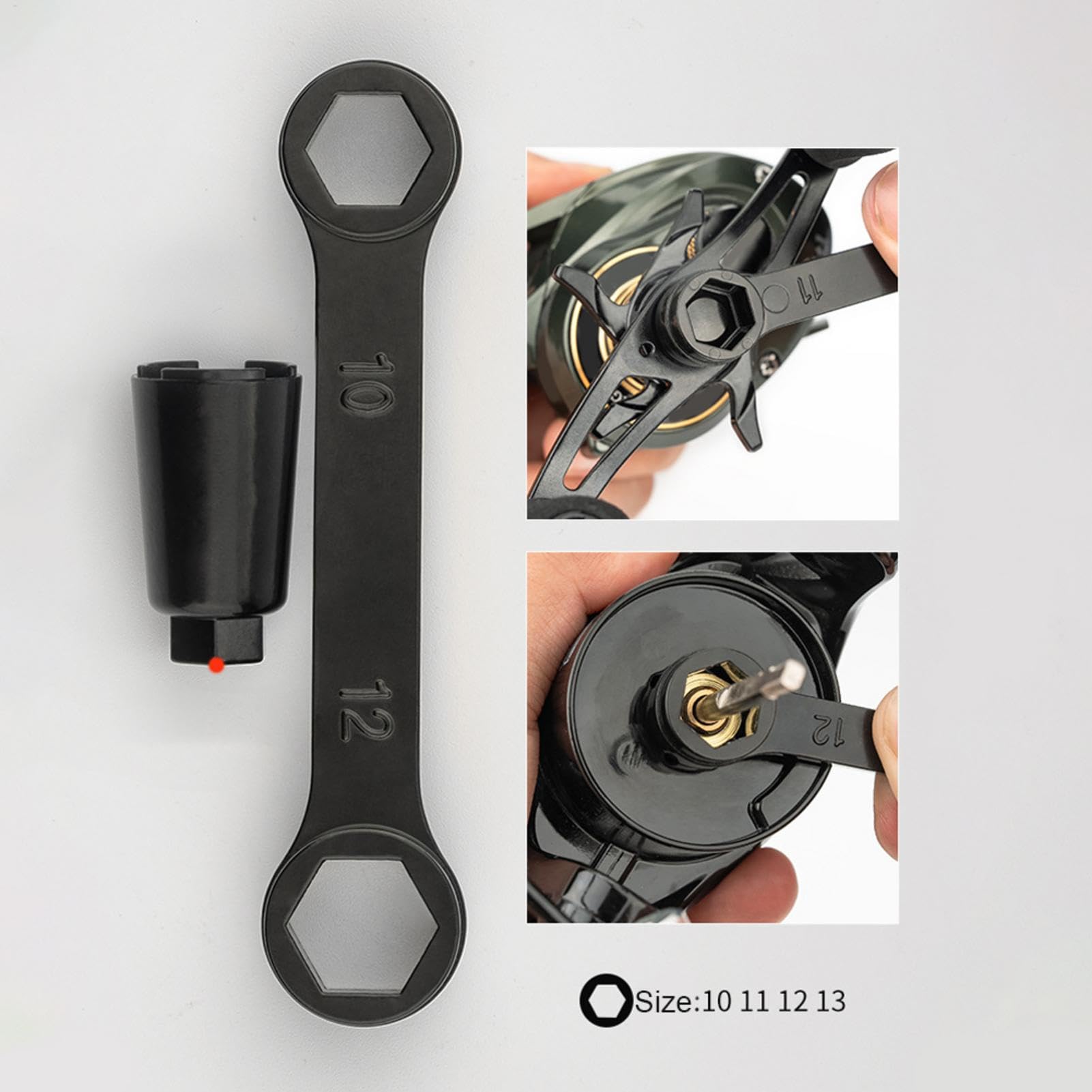 Kit d'entretien de moulinets de pêche - Kit d'outils de pêche multi-usages | Kit de nettoyage de moulinet pratique | Construction robuste, réparation d'entretien, outil d'entretien