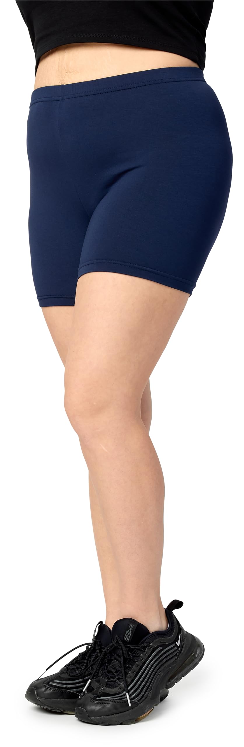 Merry Style Große Größen Damen Shorts Radlerhose Unterhose Hotpants Kurze Hose Boxershorts aus Baumwolle MS10-457