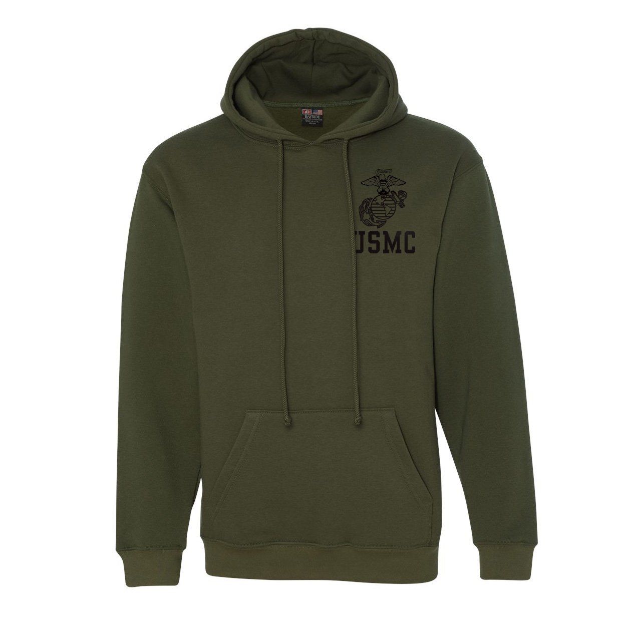 eMarine PXEagle Globe and Anchor w/USMC Hooded Sweatshirt