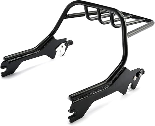 TCT-MOTORPARTS Portaequipajes negro brillante para Harley Softail Fat Boy Breakout FXBR FLFB 114 FLFBS 2018-2025