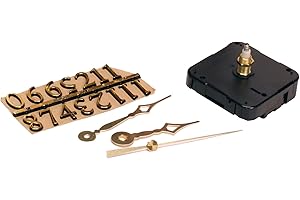 Walnut Hollow 3 Piece Clock Kit for 1/4-Inch Surfaces - Its Perfect...