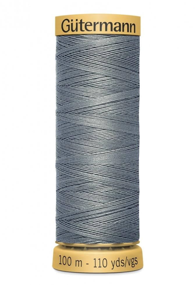 Gutermann hilo de algodón natural para coser 100m color 305 - unidad miniatura 1