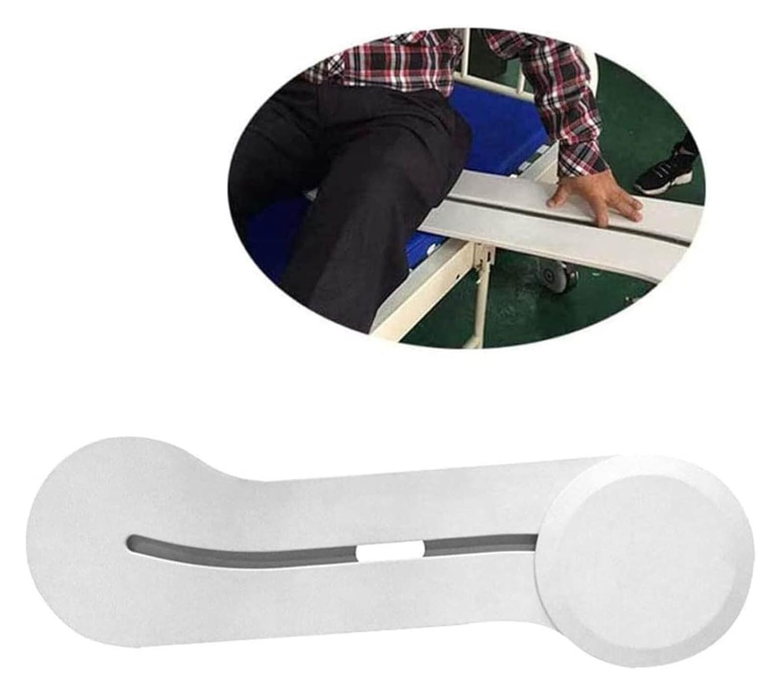 Tabla de Transferencia para Pacientes con Disco deslizante giratorio,102cm | Polímero de alta resistencia, deslizamiento suave, cama a silla, personas mayores, reduce esfuerzo cuidador