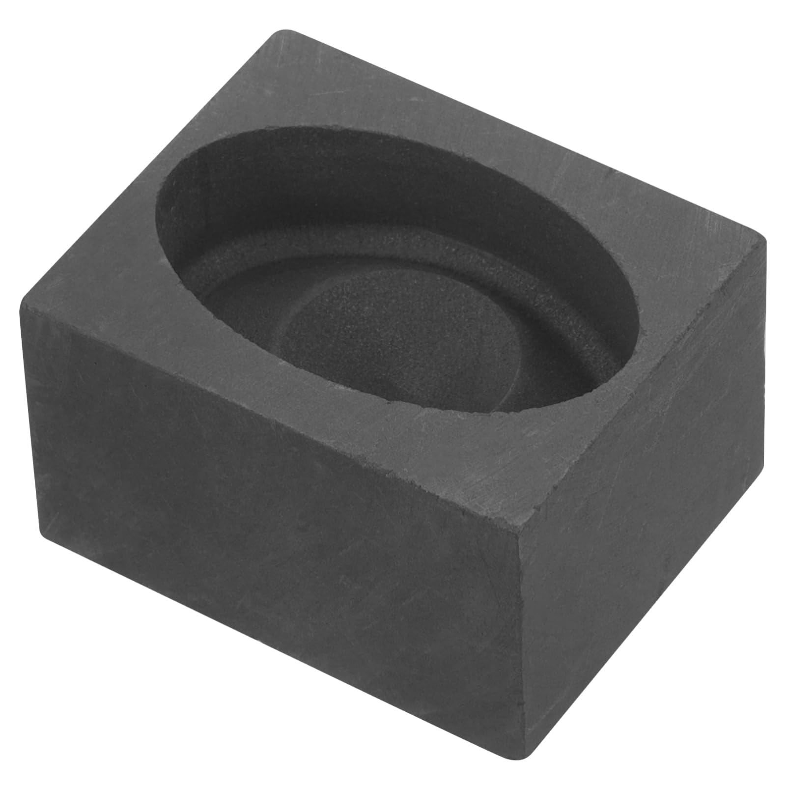 5 Stück Graphit Gussform Herzform für Gold Silber und Hochtemperaturbeständig Langlebig Einfach zu Bedienen für Gießarbeiten Labor und Schulprojekte