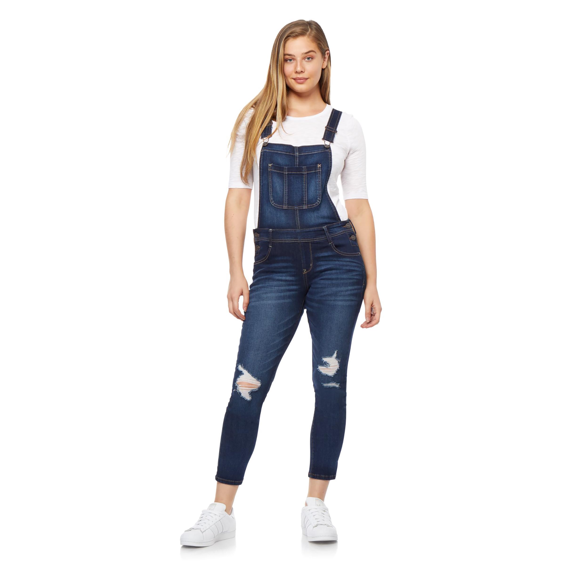 WallFlower Overoles Vaqueros de Pierna Ancha Mono Mujer (Pack de 1)