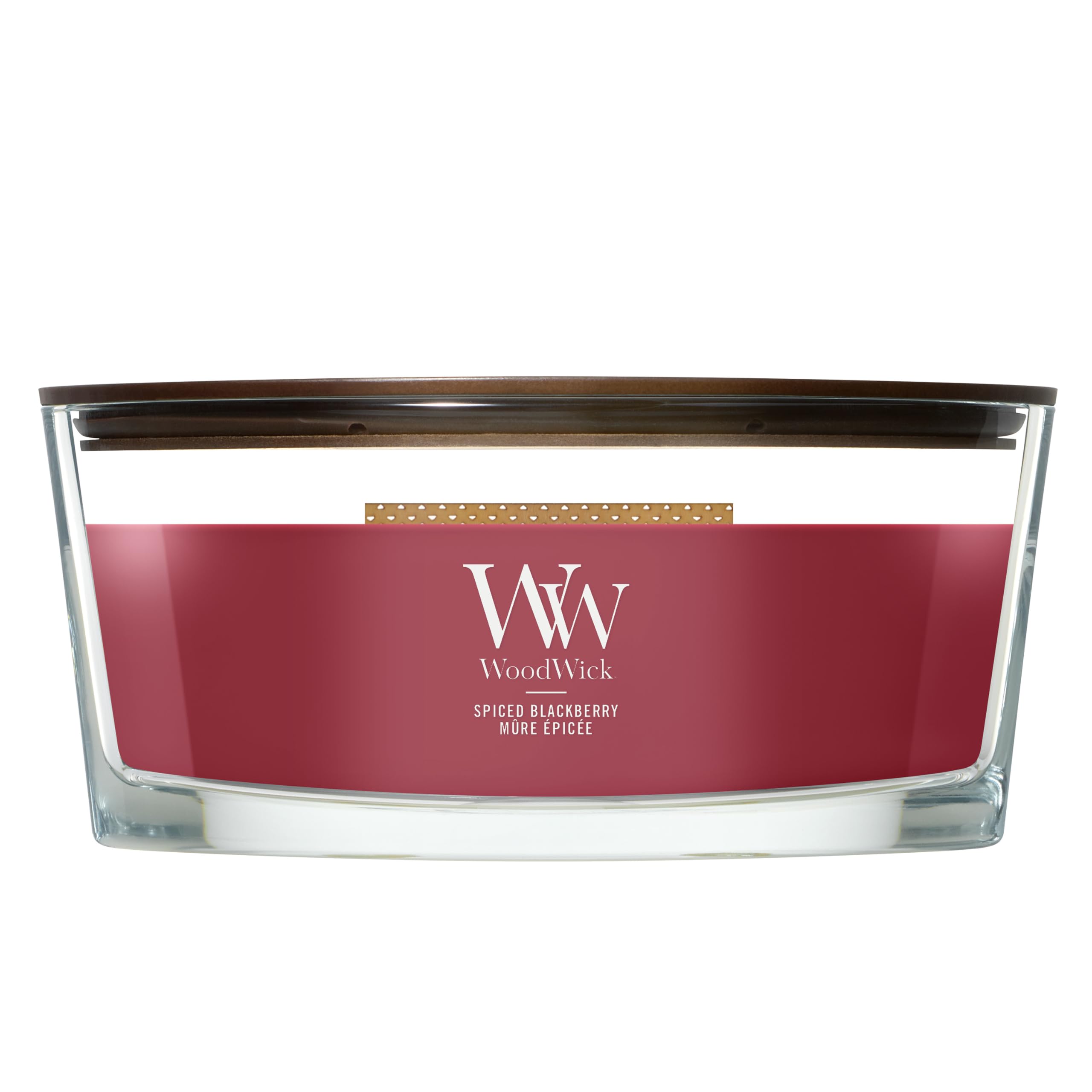 Woodwick Spiced Blackberry Świeca Zapachowa, M
