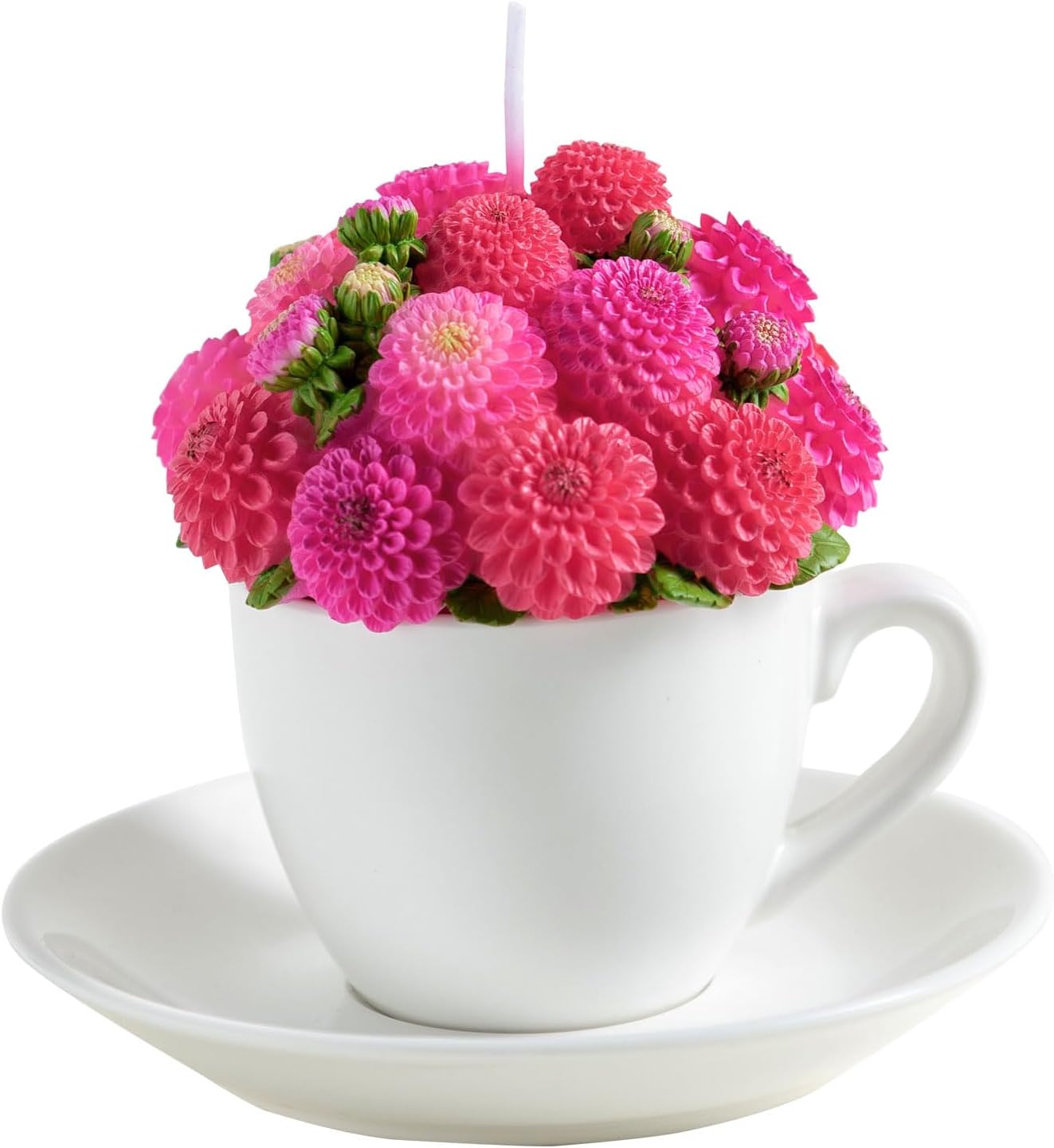 Dahlia Bouquet Vegetable Wax Candle for Home Decoration Wedding Favor Souvenir Gifts