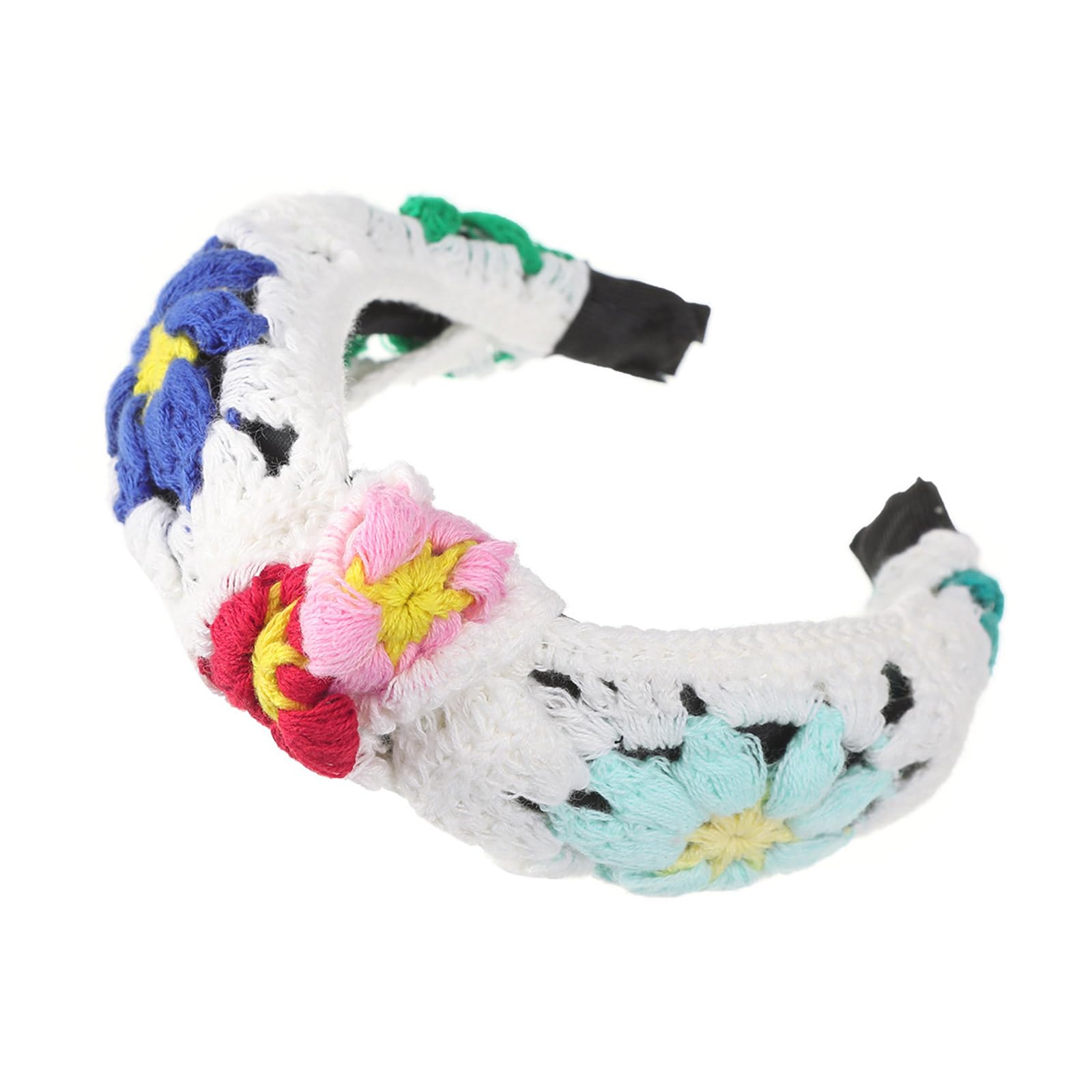 MEAKTSMIElegant Wide Hair Bands Photo Booth Props Wide Headband Party Headpiece Bohemia Headband For Music Festivals