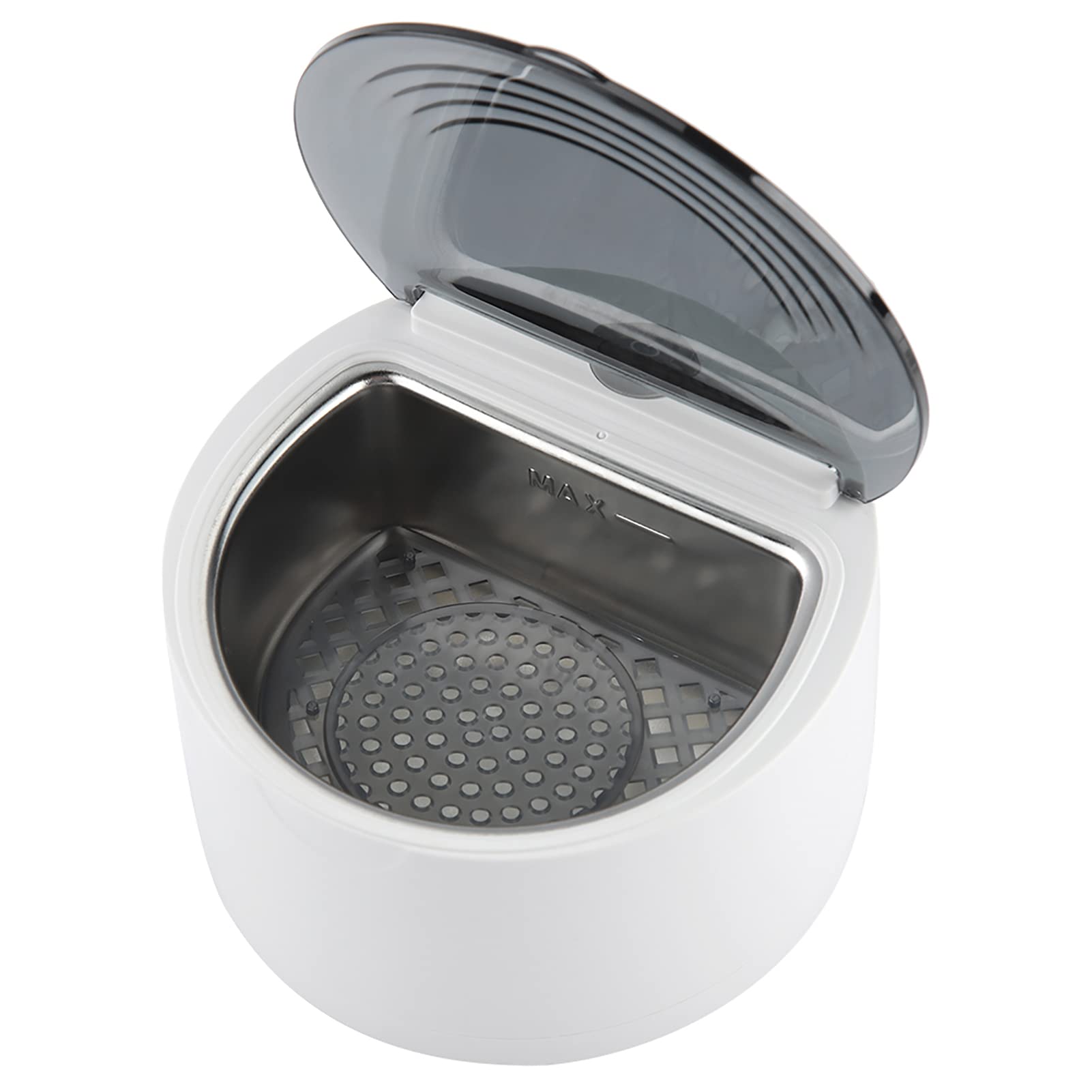 Appareil de Nettoyage de dentier Nettoyeur ultrasonique de dentier Soin Professionnel de prothèse de Machine de Nettoyage de Garde de Bouche de retenue Professionnel nettoyant protège-Dents (EU Plug)