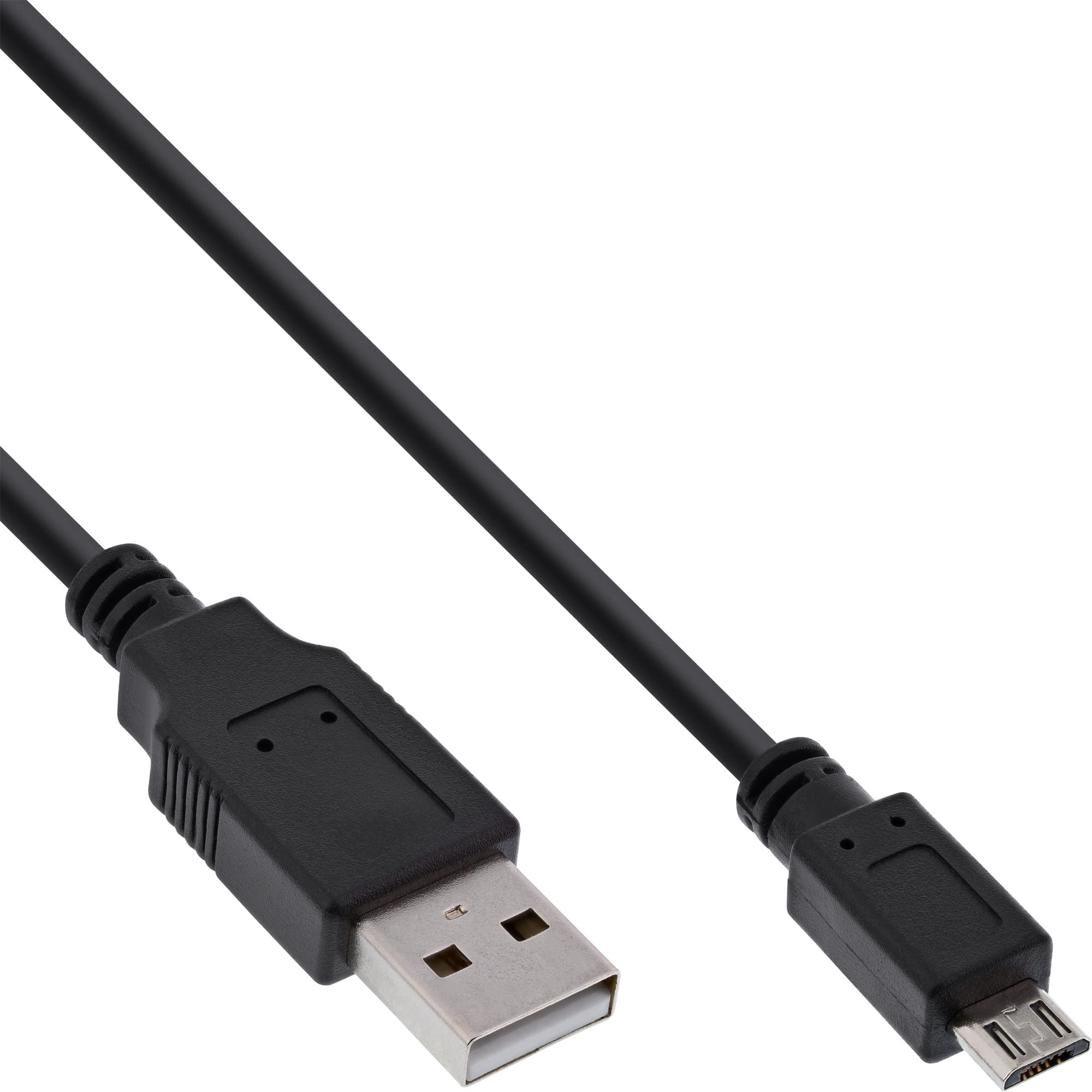 InLine Cavo USB 2.0, Type C maschio a Type Micro-B (5pin) maschio, nero, 2m