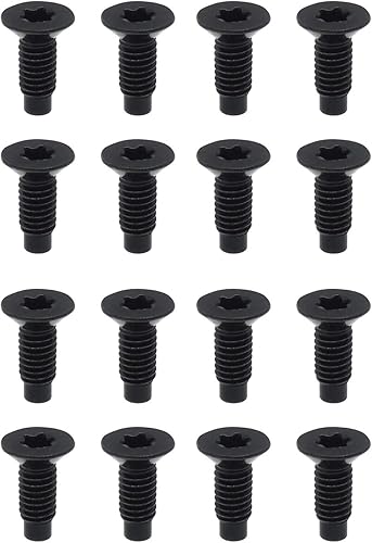 Miniatura 4 de SMT - 16 piezas de tornillos Torx para marcobisagra compatibles con Jeep Wrangler CJ YJ TJ 1976-2006 PN TGHD-BOT-J-W016-BK