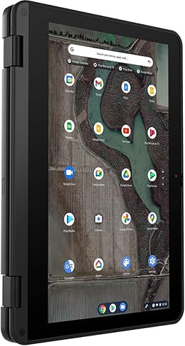 Miniatura 7 de Lenovo 500e Chromebook Gen 3 82JB003XUS 11.6" Pantalla táctil convertible 2 en 1 Chromebook - HD - 1366 x 768 - Intel Celeron N4500 Dual-core (2