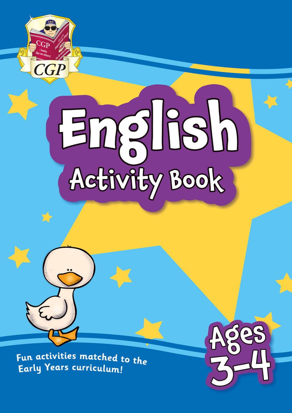 English Activity Book for Ages 3-4 (Preschool) (CGP Preschool Activity Books and Cards)