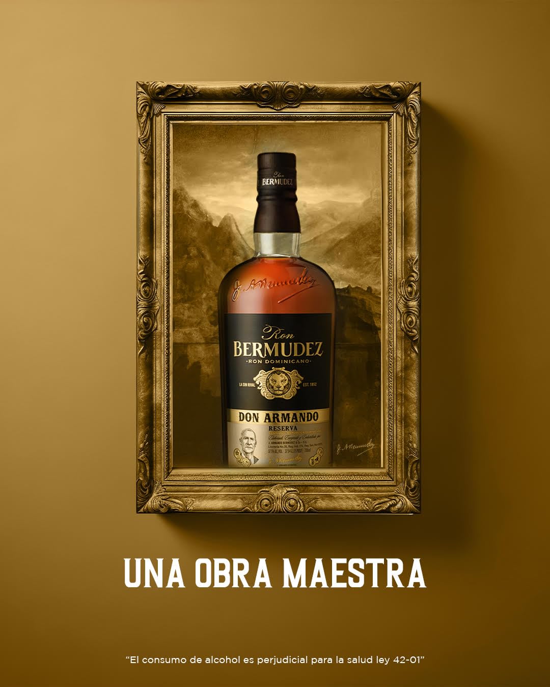 Bermudez RON BERMUDEZ RSVA. "DON ARMANDO" + Estuche COPA BALÓN 70CL 37.5% - 700 ml