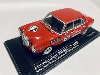 Amazon | 1/43 Minichamps メルセデスベンツ 300 SEL 6.8 AMG 1971 H