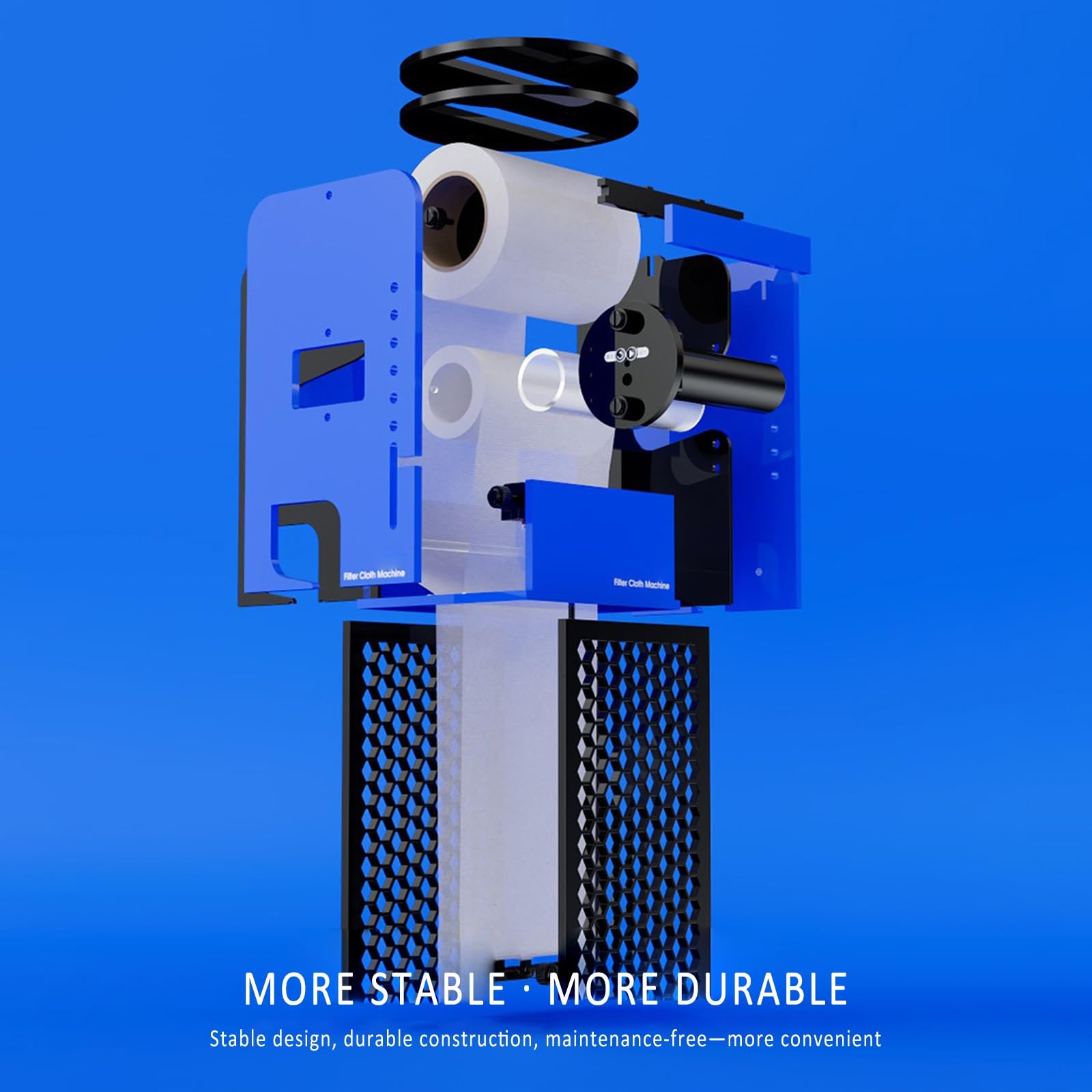 Automatisches Aquarium-Filtersystem mit APP-Steuerung, intelligente Flüssigkeitsstand-Induktion, starke Filtration, einstellbare Geschwindigkeit für 4800 l Meerwasser