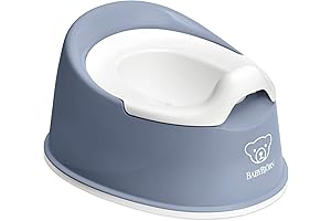"White Potty Training Toilet With Simple Design That's Durable and Easy to Clean"