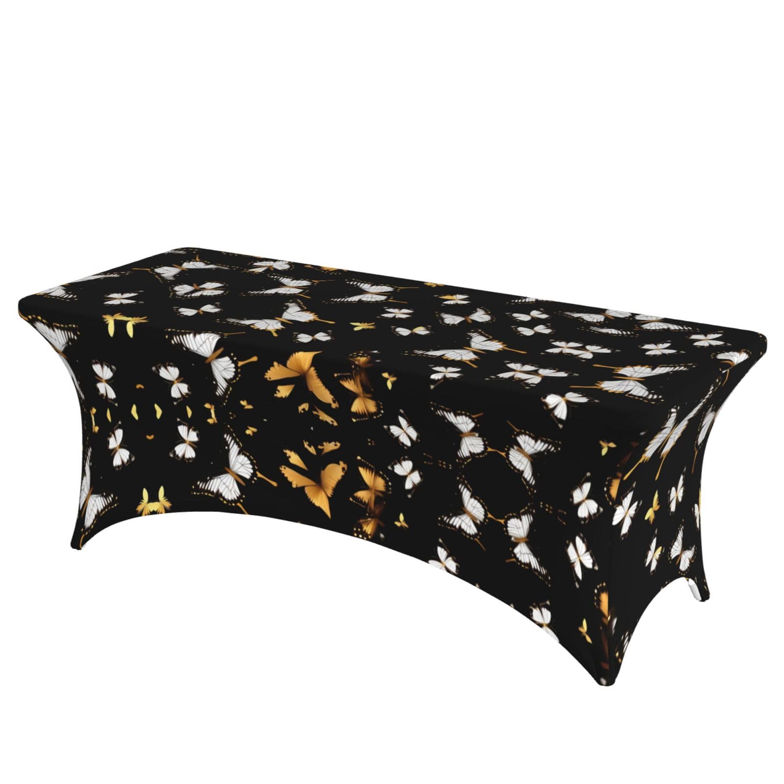 Housse extensible rectangulaire pour mariages et fêtes EdWal 1m80