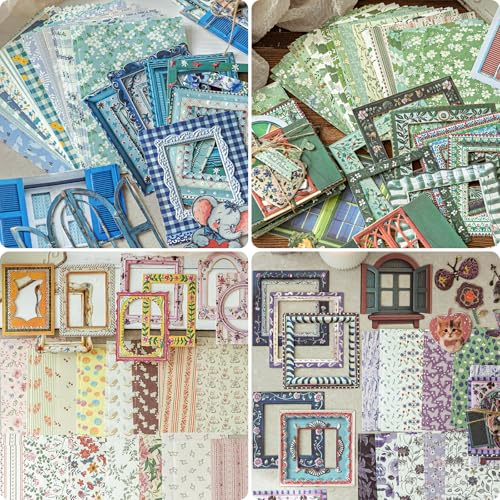 Papier de scrapbooking floral et stickers pour réussir vos embellissements de journal sans effort