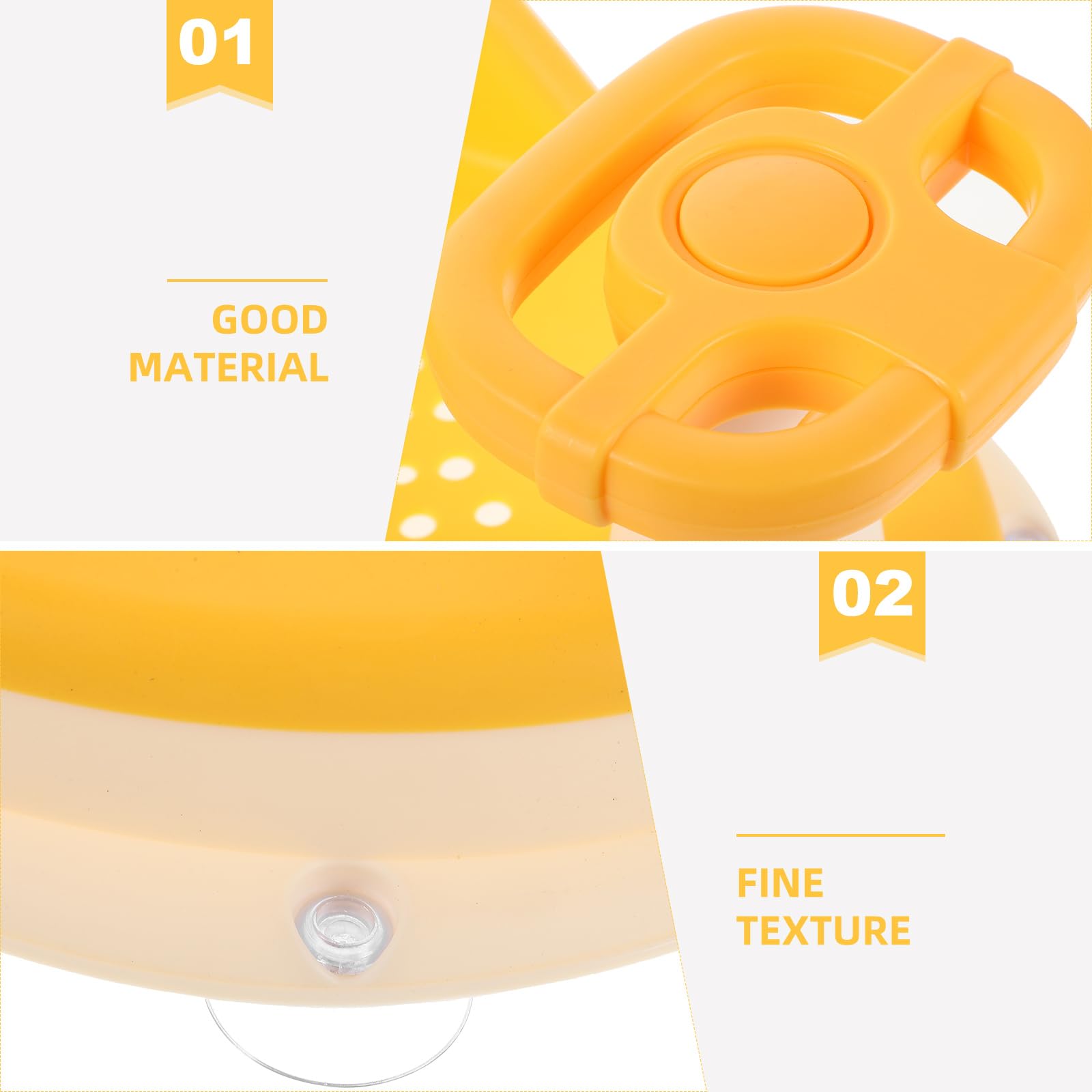 YARNOW Seggiolini da bagno per neonati: seggiolino da bagno portatile per neonati, supporto per vasca da bagno per bambini piccoli con ventosa per baby shower.