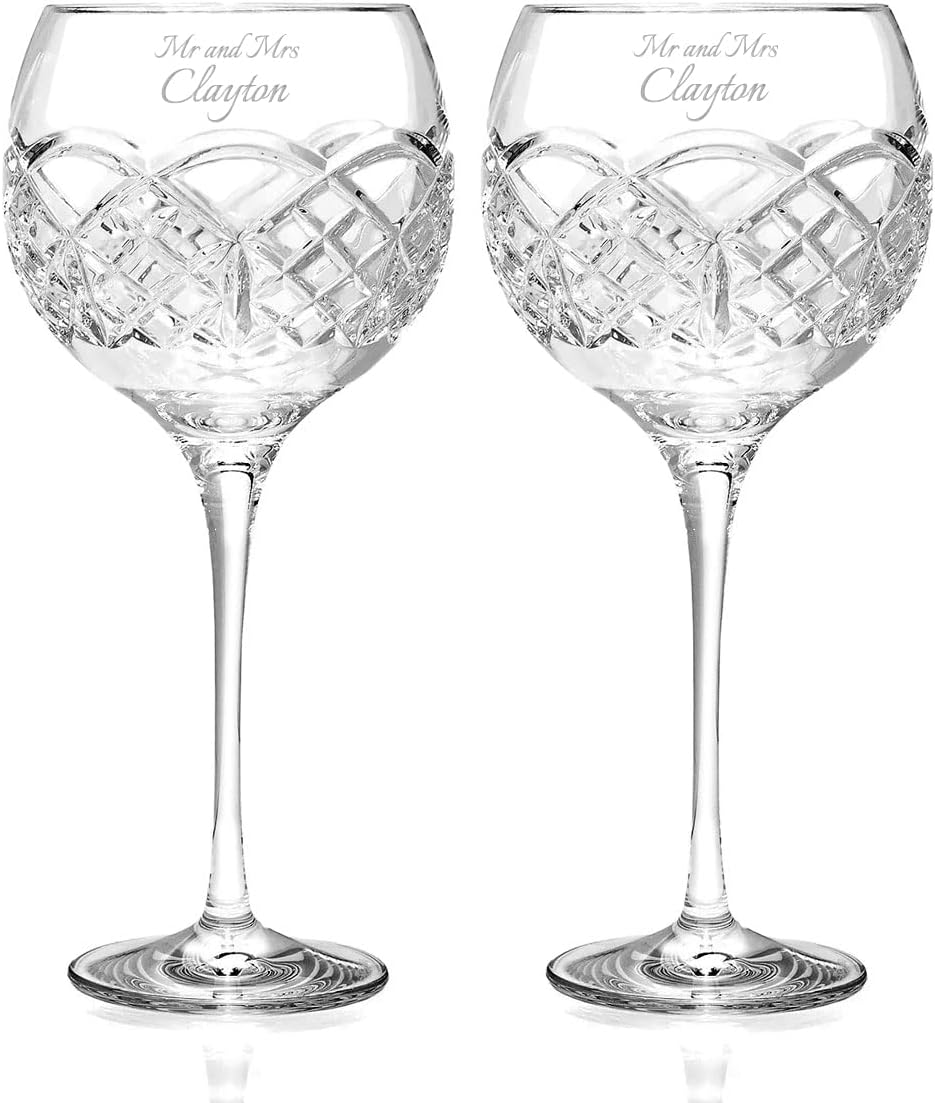 Waterford Personalized Kieran Wine Glass Pair, Set of 2
