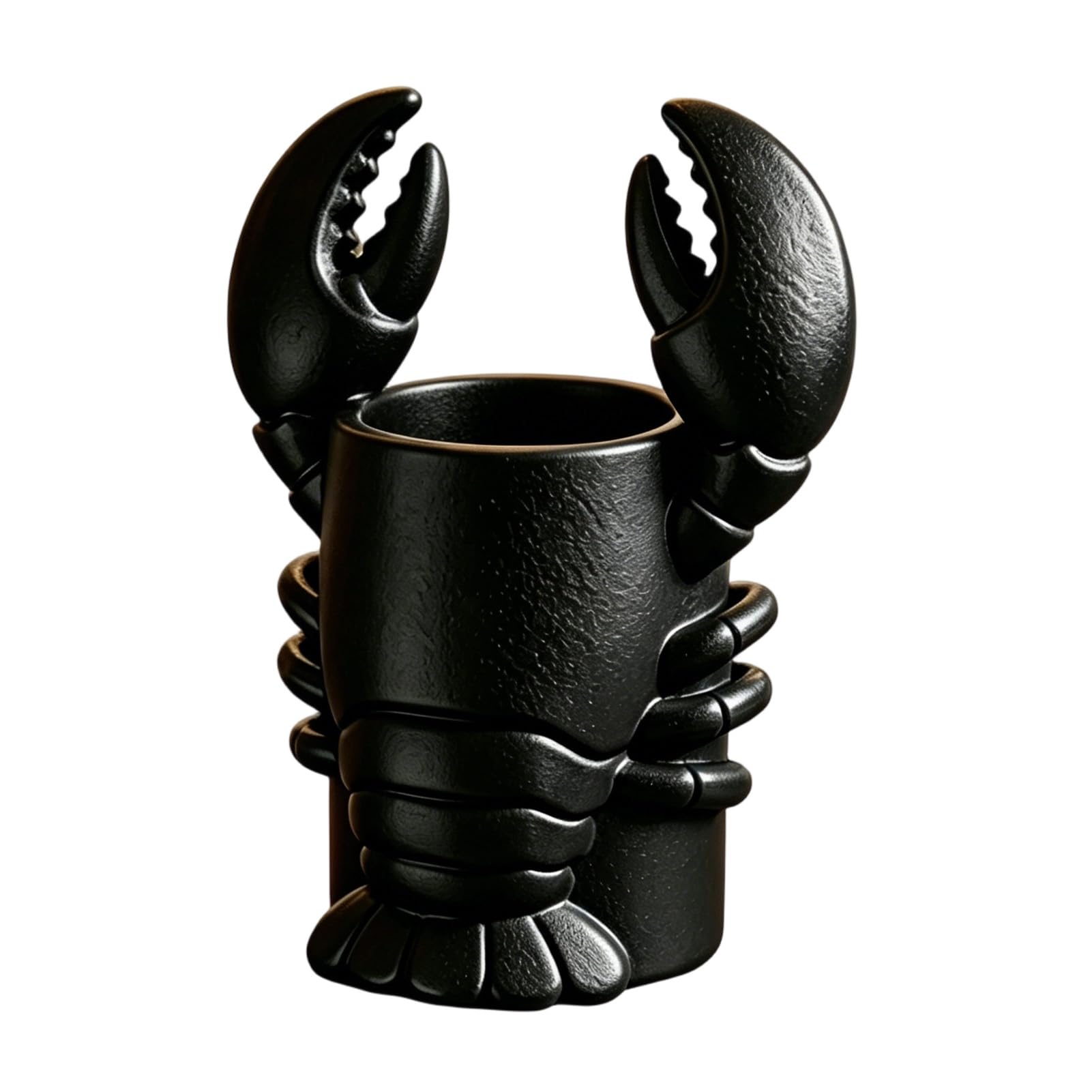 Glifora Lobster Pen Holder - 3D Printed Desktop Organiser, Crayfish Pencil Stand for Office Desk and Student Supplies, Halloween Party Decoration Gift
