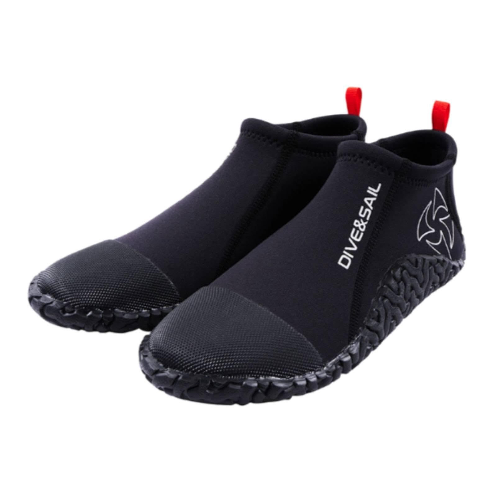 MERISHOPP Water Shoes with Pull-on Entry Flexible Water Shoes Grippy Booties with Rubber Sole for Snorkelers, Beachgoers, Snorkeling, Surfing 39-picture-23